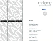 Tablet Screenshot of coolgray.eu